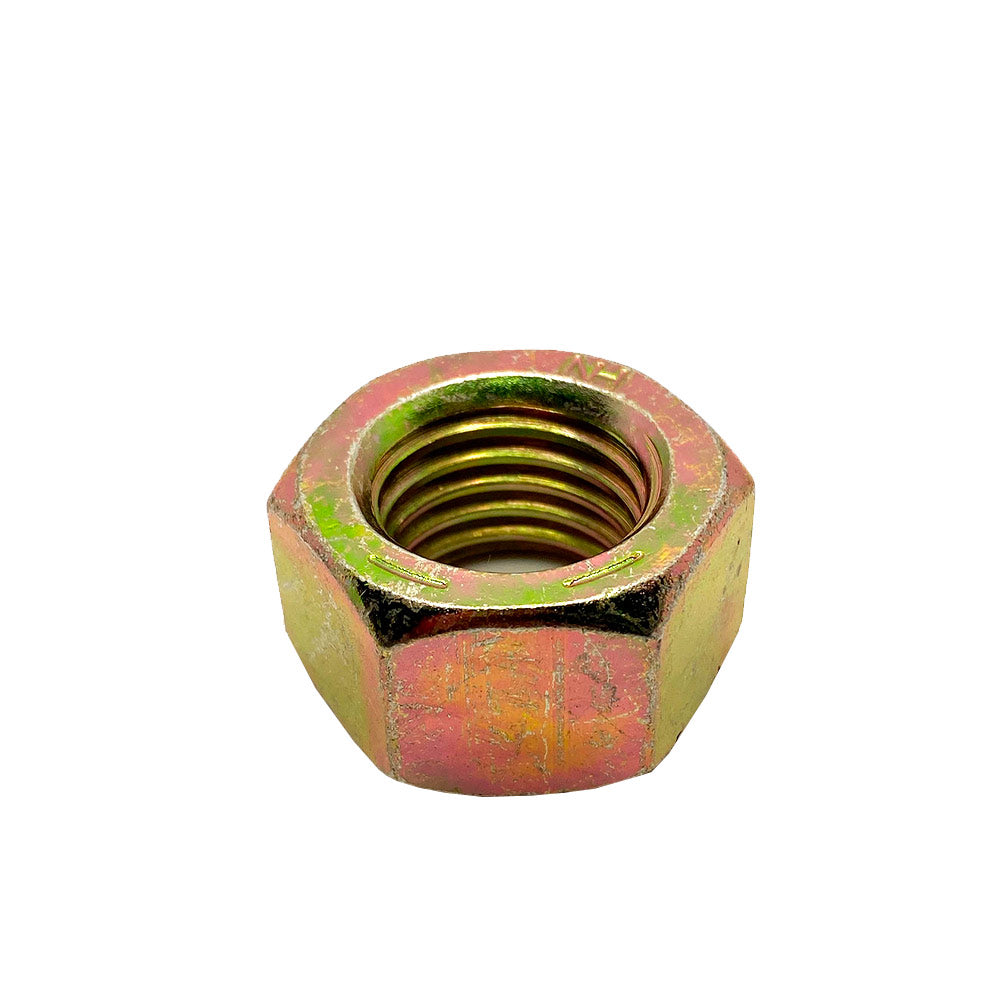 3/4-16 GRADE 8 HEX NUT - YELLOW ZINC PLATED - UNF- 5 PIECES PER PACK 3/4-16 GRADE 8 HEX NUT - YELLOW ZINC PLATED - UNF- 5 PIECES PER PACK