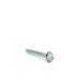 #10 X 1 1/2 Slotted Hex Washer Tapping Screw / Zinc Plated
