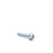 #14 X 1 1/4 Slotted Hex Washer Tapping Screw / Zinc Plated