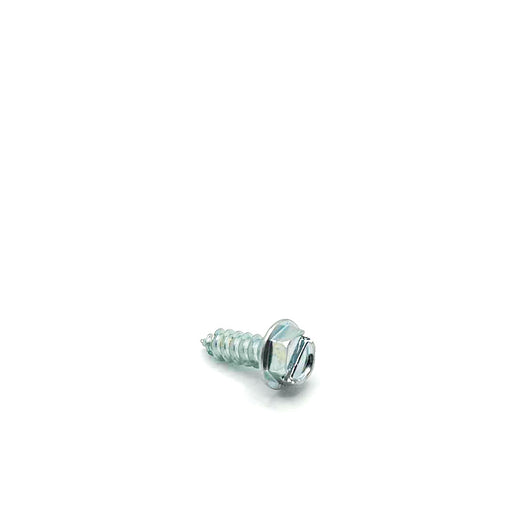8 X 1/2 Slotted Hex Washer Tapping Screw / Zinc Plated