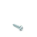 #8 X 3/4 Slotted Hex Washer Tapping Screw / Zinc Plated
