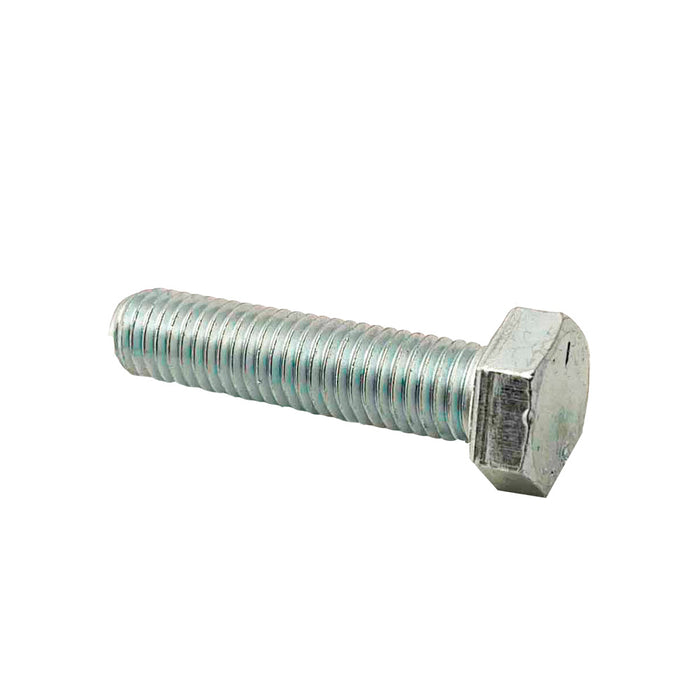 M12-1.75 X 50 Metric Hex Cap Screw / Class 8.8 / Zinc Plated / Full Thread / DIN #933