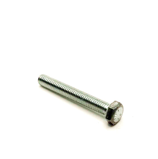 M5-0.8 X 35 Metric Hex Cap Screw / Class 8.8 / Zinc Plated / Full Thread / DIN #933