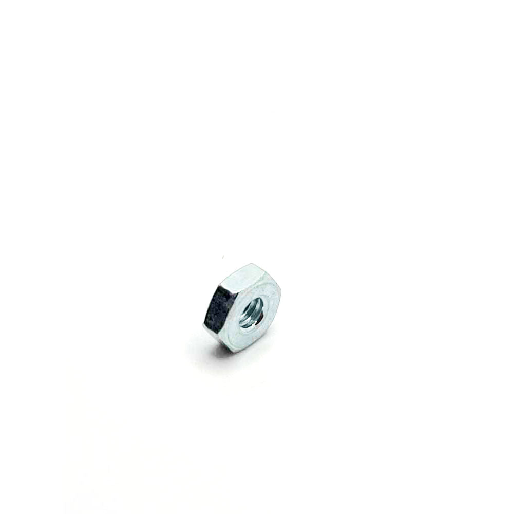 #8-32 UNC Hex Machine Nut Clear Zinc — NutsandBolts.com