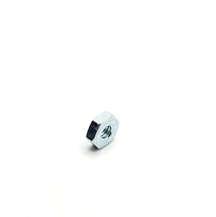 #8-32 UNC Hex Machine Nut Clear Zinc — NutsandBolts.com