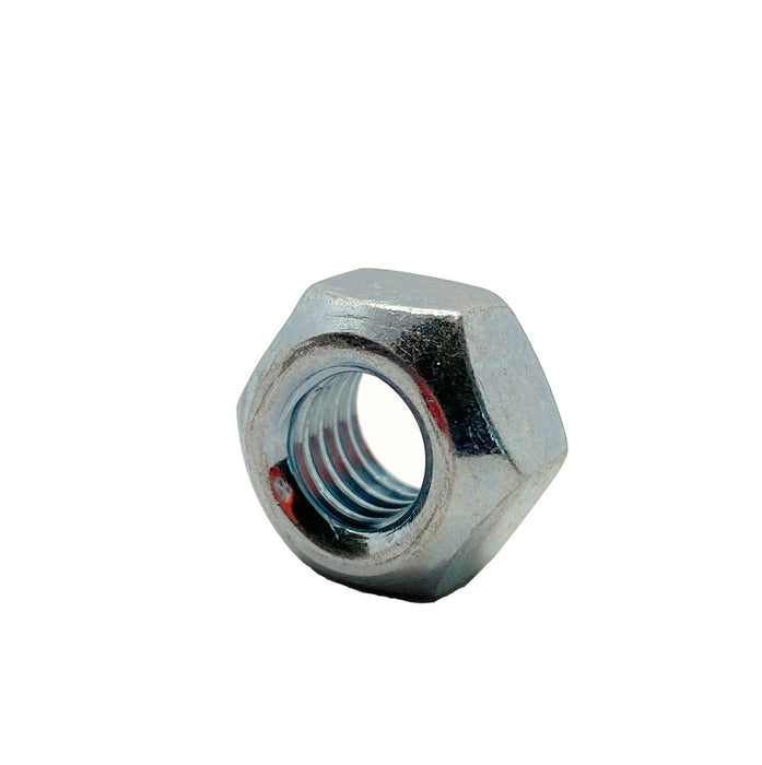 M8-1.25 Metric Prevailing Torque (All Steel) Lock Nut / Class 8.8 / Zinc Plated / DIN #980