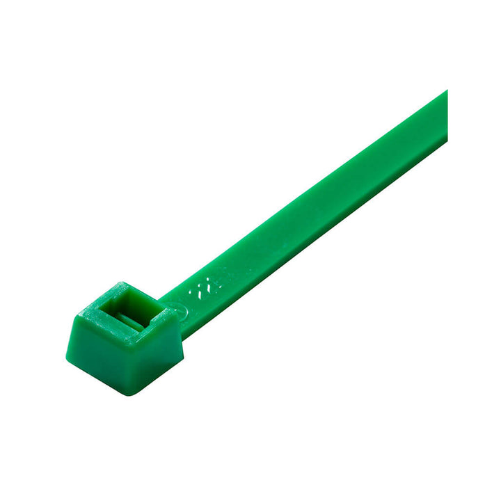 7" Nylon Cable Tie / Green