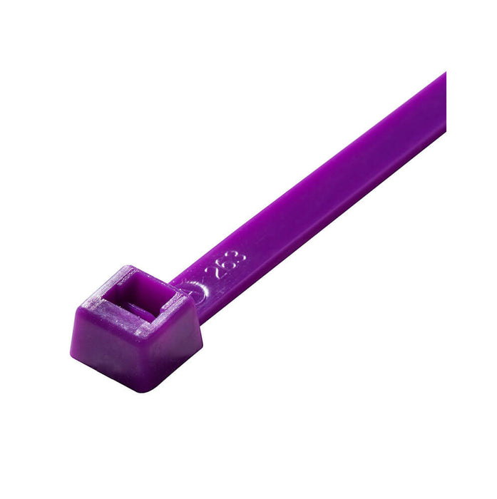 7" Nylon Cable Tie / Purple