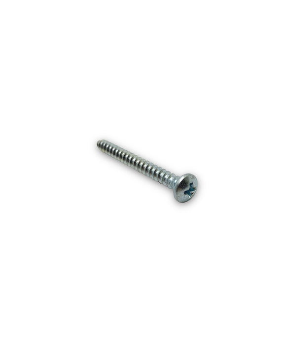 #10 x 2in Phillps Pan Tapping Screw Clear Zinc