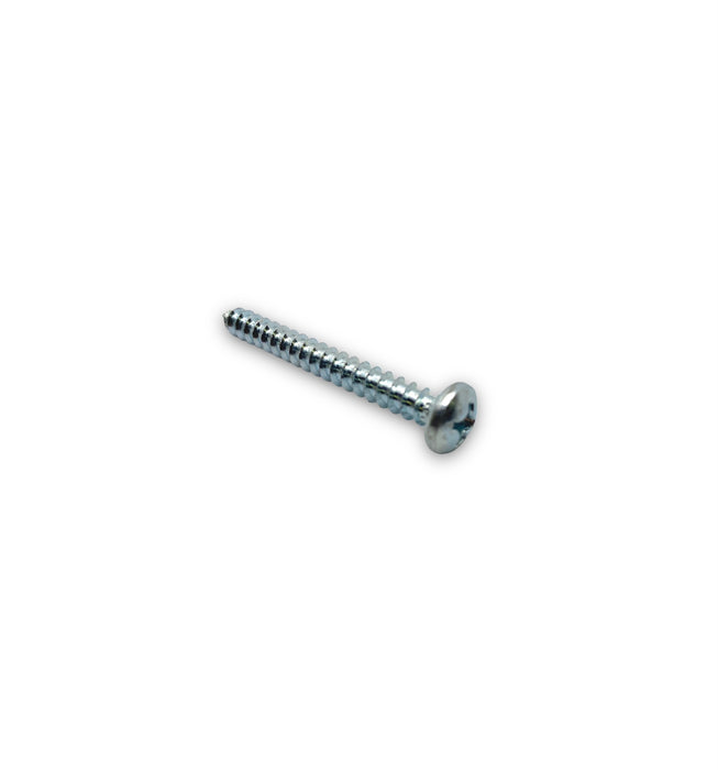 #12 x 2in Phillps Pan Tapping Screw Clear Zinc