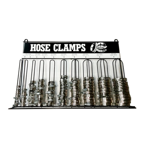 10-Size Hose Clamp Rack (Rack Included) / 100 Pieces