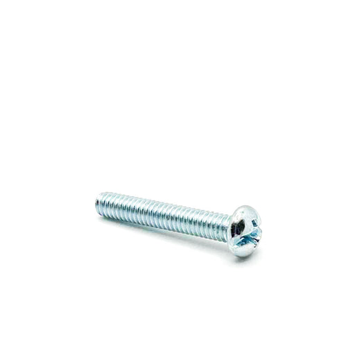 #8-32 X 1 Phillips Round Machine Screw / Coarse (UNC) / Zinc Plated