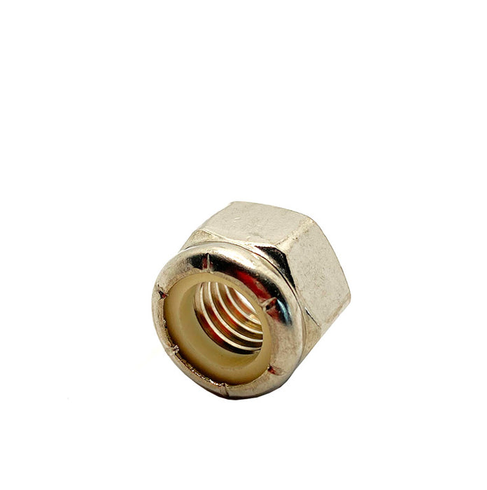 #10-24 Stainless Steel Nylon Lock Nut / Grade 18.8 / Coarse (UNC)