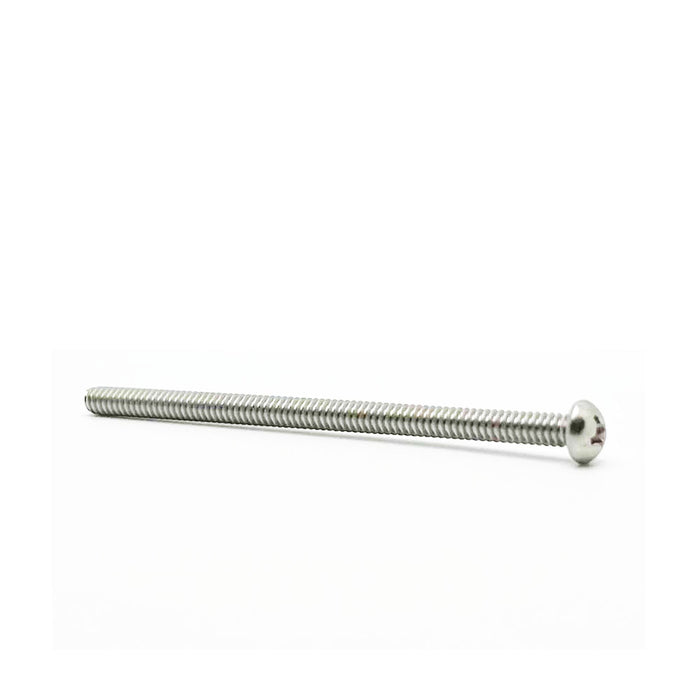 #6-32 X 2 1/2 Stainless Steel Phillips Round Machine Screw / Coarse (UNC) / Grade 18.8