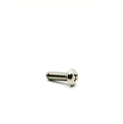 #8-32 X 1/2 Stainless Steel Phillips Round Machine Screw / Coarse (UNC) / Grade 18.8