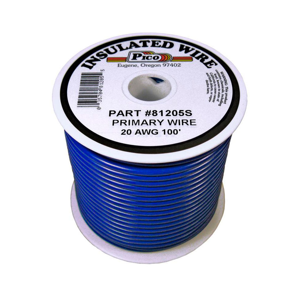 20ga Primary Wire Blue — NutsandBolts.com