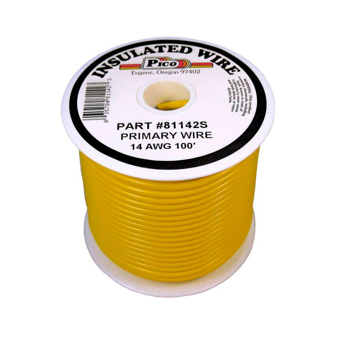 14ga Primary Wire Yellow — NutsandBolts.com