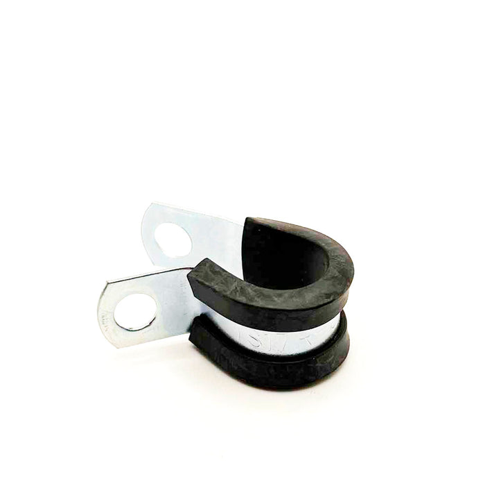 1/2 Rubber Tubing Clamp with 1/4" Hole