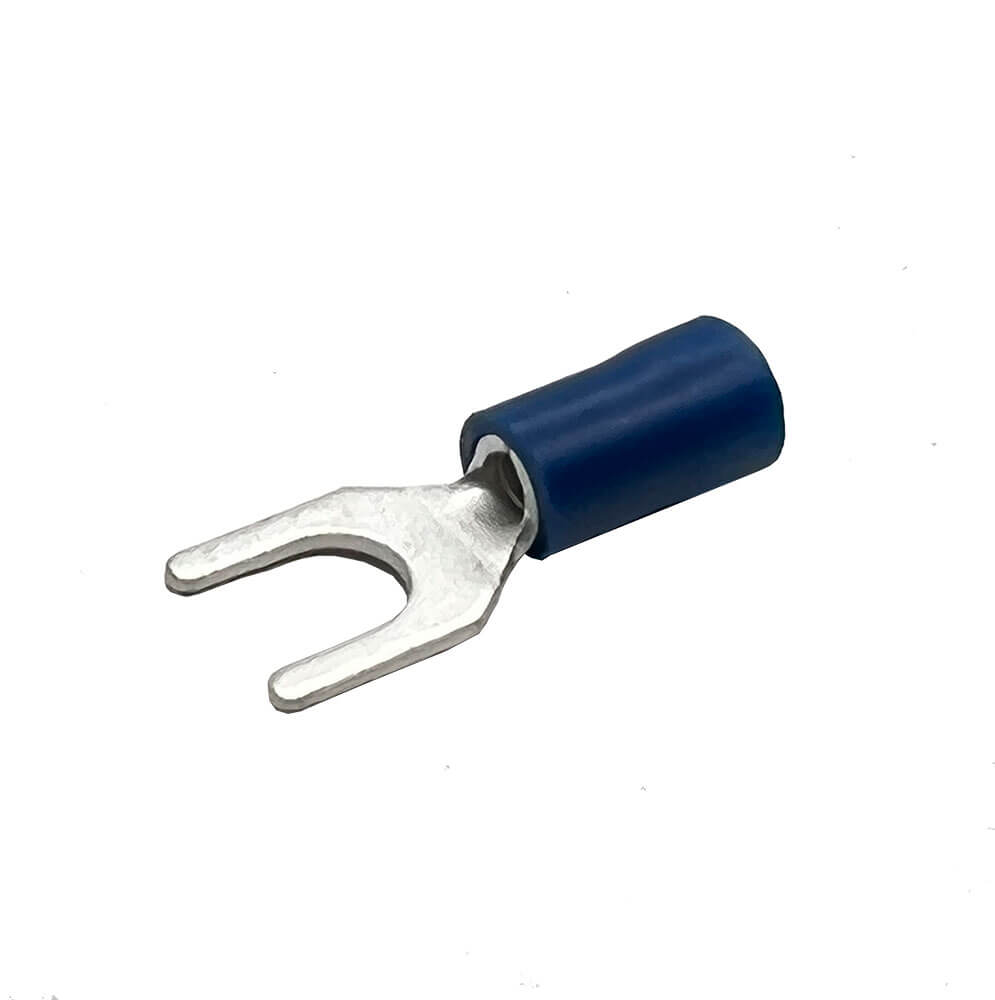 16-14 AWG #10 Spade Blue Vinyl — NutsandBolts.com
